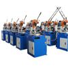 Máquina cortadora automática de tubos neumática con hoja de sierra circular, máquina cortadora de tubos con rolado, máquina cortadora de tubos de plomería de escritorio para baño