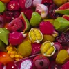 Celebridade da internet estilo popular acessórios para nail art de frutas fatiadas simulação pequenos acessórios de resina presilha de cabelo diy decoração de unha banana