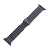 Pulseira de Aço Inoxidável com Uma Fileira de Contas Texturizadas para Samsung Huawei I Watch Apple Watch Pulseira Metálica Inteligente