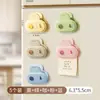 Clip Sellador Magnético Nube de Dopamina para Uso Doméstico, Sellado a Prueba de Humedad para Snacks, Clip Magnético Sellador de Tiempo para Refrigerador