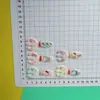 Tenedor Acrílico Colorido de Dibujos Animados Accesorios de Gato Kt Parche para Manualidades de Pegamento de Crema Parche de Flor para Zapatos Material
