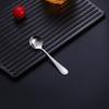 Estoque de fábrica 1010 talheres de aço inoxidável hotel ocidental faca de mesa espessa faca de bife garfo colher garfo de salada colher pequena redonda