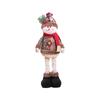 Muñeco navideño Papá Noel telescópico, muñeco de nieve, alce, decoraciones navideñas, ambiente navideño, decoraciones con sentido