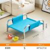 Cama de Cachorro Simples Sem Montagem, Cama Universal para Pets para Todas as Estações, Removível e Lavável, À Prova de Umidade do Solo, Cama de Acampamento Simples para Corgi