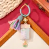 2026 Nuevo Modelo Nuevo Estilo Chino Brocado Song Borla Llavero Colgante para Bolso Anillo Creativo Cultural Hebilla Accesorios de Joyería