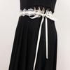 24 Cinturón de Moda Japonesa y Coreana Nuevo Combinación Total Cadena de Cintura Encaje Flor Sello de Cintura Decoración de Vestido Combinación Pequeña