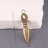 Chaveiro Pilão de Latão Cobre Puro Pilão Vajra Pingente Sólido Alça de Cobre de Carro Ornamento de Pescoço Artesanato Decorativo
