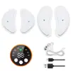 Novo Massageador Facial EMS Pulso de Baixa Frequência Formato de Crescente Dispositivo de Beleza Facial em V Remoção de Rugas Faciais Estimulador Muscular Facial