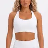Nuevo Sujetador Deportivo de Cuello Halter Estilo Transfronterizo para Mujer, Hermosa Espalda Top de Yoga Fitness Running para Exteriores