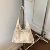 Bolsa de Tecido de Padrão de Luxo de Nicho para Mulheres 2026 Nova Moda Bolsa de Ombro para o Dia a Dia Bolsa de Mão Bolsa Tote