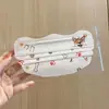 Máscara com Estampa de Cachorro Corgi Desenho Animado Fofo Anti-Poeira Descartável Bonita Embalada Individualmente Estilo Universitário