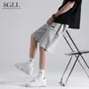 Pantalones cortos para Primavera y Verano 2026, Estilo Nuevo, Deportivos, Corte Holgado, Pantalones Rectos Adelgazantes con Cordón, Unisex, Pantalones Simples de Cinco Puntos