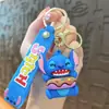 Llavero de Dibujos Animados Stitch Transfronterizo Serie de Postres Lindos Colgante para Mochila Adorno para Coche Regalo de Máquina de Garra