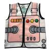 Chaleco de Bombero para Niños de Halloween Chaleco de Ingeniería Chaleco Militar Chaleco de Pirata Chaleco de Policía Ropa Profesional para Niños