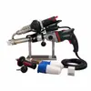 Pistola de Soldadura de Plástico por Extrusión con Motor Metabo, Doble Calentamiento, Membrana Anti-Filtraciones de HDPE, Alimentación Automática de Alambre, Lámina de PP, Tanque de Agua