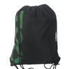 Cordão duplo ombro saco de armazenamento saco de armazenamento Smiley carta mochila de nylon esportes ao ar livre bolsa impermeável