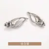 Conch Hollow Botões Decorativos de Duas Pernas Estilo Pequeno Fragrância Botões de Casaco Roupas Jaqueta Corta-vento Roupa Externa Suéter Malha Botões de Metal