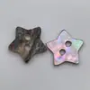Botones Irregulares de Concha en Stock, Botones de Concha de Abulón de Estrella de Cinco Puntas, Botones Decorativos para Accesorios de Ropa, Dropshipping para Bricolaje