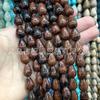 Gotas de água de pedra natural contas soltas Ágata de cristal furo reto gotículas de água lisa diy hairpin acessórios para cabelo produtos semi-acabados atacado
