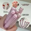 Herorange~Espejo Liso de Cristal Labial Hidratante e Hidratante Brillo de Espejo Labios Carnosos Maquillaje de Larga Duración y Brillo de Labios Suave