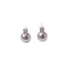 Pendientes de perla gris lino para mujer, únicos, de alta calidad, ligeros, de lujo, con temperamento de nicho, nuevos pendientes de estilo occidental 2023