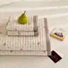 Capa de Cama Dupla Face em Modal Tencel Estilo Desenho Animado Coreano Conjunto de Três Peças com Acolchoado Xadrez de Seda Refrescante para Tatame e Cama de Solteiro