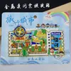 Serie Heilongjiang de Metal Harbin Mohe Pueblo de Nieve Atracción Turística Invernal Souvenirs Imanes para Refrigerador Imanes de Madera