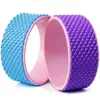 Nueva Rueda de Yoga 3D Curva Hacia Atrás Rodillo Tubo de Espalda Abrir Hombros Masaje de Espalda Anillo Ensanchador Equipo Rueda de Dharma Anillo de Pilates