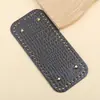 Fondos de Bolso Personalizados con Patrón de Cocodrilo de PU, Hechos a Mano para Bricolaje, Multicolor, Tamaños Grande, Mediano y Pequeño, Estampado Animal Encerado al Aceite, Directo del Fabricante de Origen, Venta al por Mayor