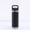 Atacado transfronteiriço de garrafas térmicas de aço inoxidável de grande capacidade para ciclismo, viagens ao ar livre, garrafas de água portáteis, garrafas espaciais, personalizáveis