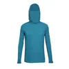 Nova Roupa de Pesca com Capuz Masculina para Exterior Transfronteiriça, Roupa de Proteção Solar para Praia, Caminhada e Pesca, Roupa Justa ao Corpo