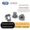 Dobradiça Aço Inoxidável 304 Parafuso Excêntrico Ferragens de Controle de Porta Peças Não Padrão Processamento Rebite Escareado Duplo Hexagonal Personalizado