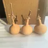 Calabaza Natural Trenzada a Mano para Manualidades, Calabaza Pequeña para Jugar, Manualidades con Calabaza Americana, Cordón para Colgar Calabazas, Colgante Pequeño