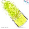 Explosiones transfronterizas, lentejuelas láser de colores mágicos, juego de 12 lentejuelas para decoración de uñas, polvo brillante degradado, parche de joyería para decoración de uñas