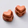 Pinzas de Resorte Coloridas Personalizadas, Pinzas Decorativas con Cordón en Forma de Corazón para Dobladillos de Chaquetas y Pantalones, Botones de Presión de Plástico con Doble Agujero