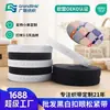 Oeko-Tex Al Por Mayor Personalizado Banda Elástica con Botonera Blanca y Negra Pantalones de Maternidad Banda Elástica Ajustable con Agujeros