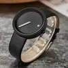 Reloj de concepto coreano con correa de malla tejida, reloj giratorio para niños y niñas, reloj de correa de acero unisex de moda, reloj de comercio exterior