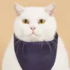 Bufanda Deslizante de Color Sólido para Perro Gatos Perros Grandes, Medianos y Pequeños Ropa para Perros Accesorios para la Cabeza Babero Bandana Bufanda Triangular