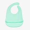 Prato de Jantar Infantil Mais Vendido Transfronteiriço, Colher, Babador, Silicone de Grau Alimentício para Bebê Comer Especial Conjunto de Três Peças de Prato de Jantar para Alimentação Complementar