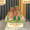 Tablero KT escenario escena de bosque árbol grande utilería de actuación casa maqueta de sketch infantil tablero de fondo
