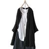 Tallas Grandes de Alta Calidad 2026 Nuevas Blusas de Algodón y Lino para Mujer, Camisas Casuales Retro, Camisas de Lino de Manga Larga para Mujer