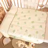 Manta de Gasa Pura de Algodón para Bebé, Manta para Siesta de Bebé con Dibujos Animados, Suave y Absorbente, Ropa de Cama Multifuncional para Niños