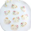 Insignia Broche Animal Lindo de Dibujos Animados Mini Pegatina Acrílica Bolsa DIY Pin para el Cabello Accesorios para el Cabello Funda de Teléfono Refrigerador