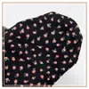 Tela de Cáñamo Furong Mate Tejido Plano, Tela Estampada de Cáñamo Furong, Tela para Vestido Camisa Floral, Tela para Falda