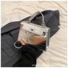 Plata Super Popular Portátil Bolso Kelly Moda Elegante Bandolera Bolso Pequeño de Mujer 2024 Nuevo Nicho Viajero Bolso de Hombro