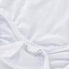 Nova Roupa de Verão para Crianças de 0-2 Anos Roupa de Bebê com Manga Curta Estampada de Desenho Animado Conjunto de Três Peças com Saia Tule de Rede
