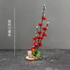 Decoração de Apresentação de Pratos de Restaurante de Hotel com Flores e Plantas, Decoração de Bandeja de Sashimi e Frutos do Mar, Guarnição de Sushi Japonês, Enfeites Criativos