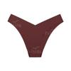 Ropa interior de yoga invisible de una pieza sin costuras de cintura a la moda, calzones sexis para mujer de talle bajo y talla grande europea y americana