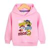 Suéter con capucha para niños y niñas, nueva ropa de otoño 2022 para niños, top de algodón para niños, abrigo de moda para bebés de primavera y otoño
