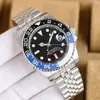 Reloj Lao Jia serie Greenwich anillo de cola anillo de sprite reloj mecánico automático acero fino 904L impermeable luminoso